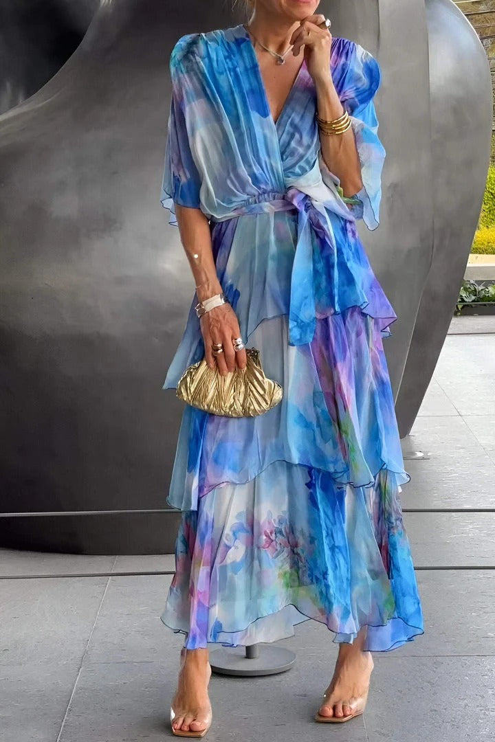 Orielle™ Elegant Flowy Dress