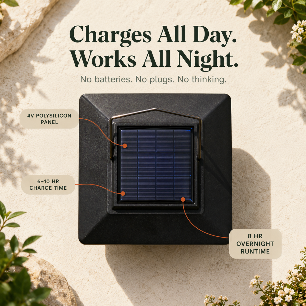 Lumora – Solar Mosquito Zapper Garden Stake Light, Weatherproof Outdoor Bug Killer Lamp