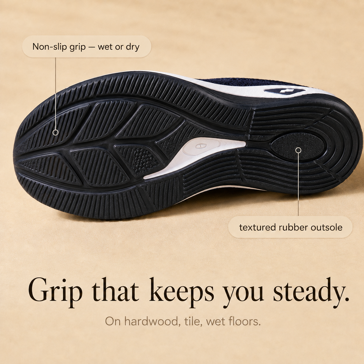 Airessa – Breathable Mesh Slip-On Mules with Cushioned Air Sole