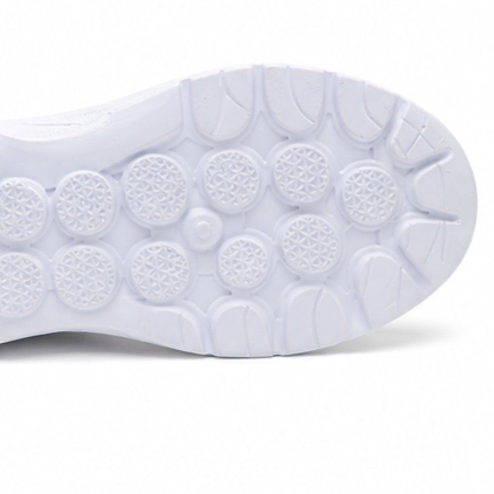 Elevana – Breathable Mesh Adjustable-Strap Platform Sneaker