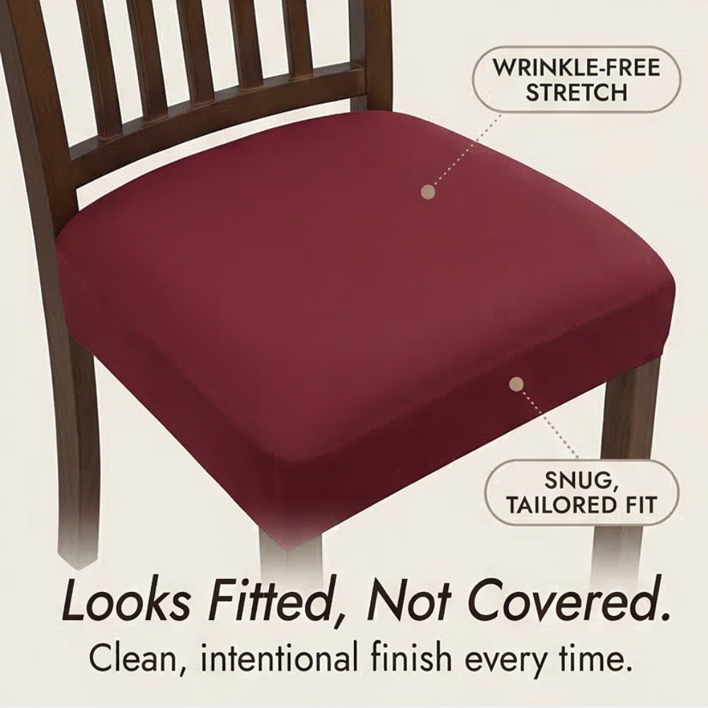 Chairwell – Stretchy Waterproof Chair Seat Covers (Set of 4)