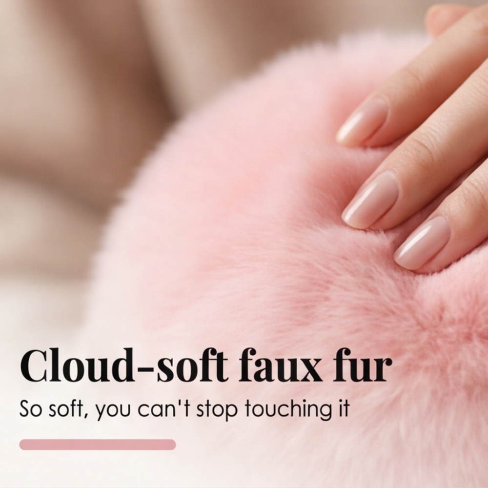 Lulette Fluffy Bunny Bag Charm