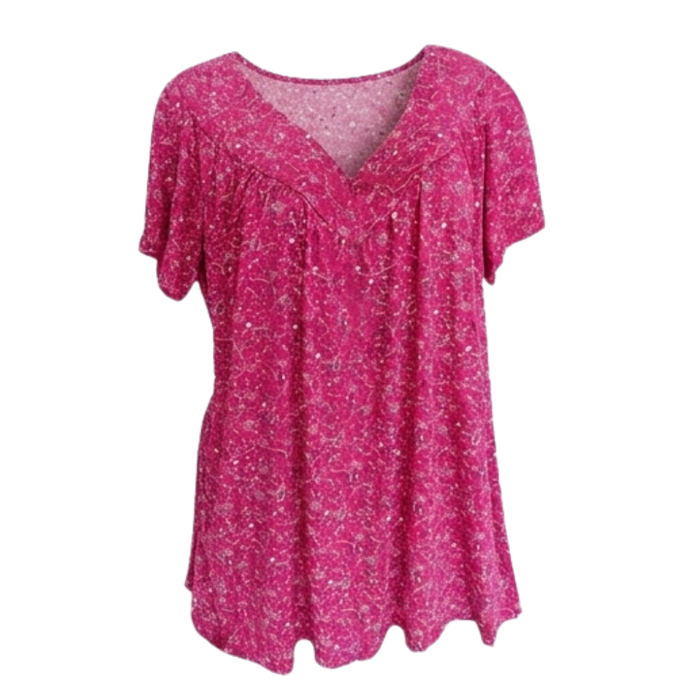 Floressa – Women's Breezy Floral Cotton Top