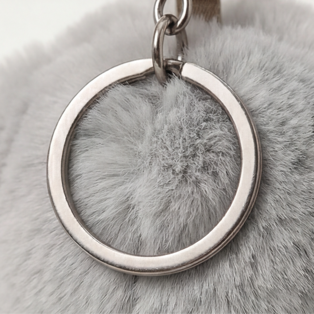 Lulette Fluffy Bunny Bag Charm