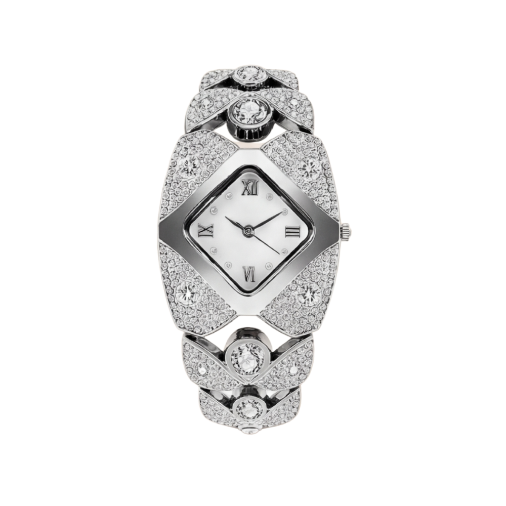 Lumivra – Sparkling Rhinestone Vintage Watch