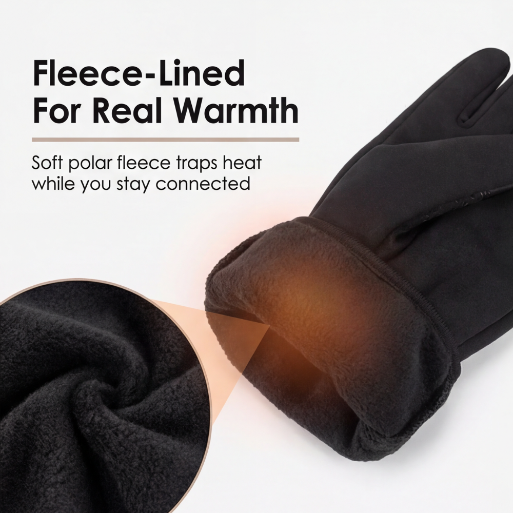 Coziva – Women's Thermal Touchscreen Winter Gloves