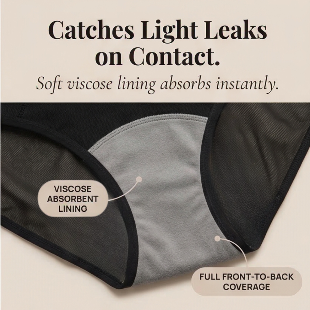 Flowella - Breathable Leak Proof Period Underwear