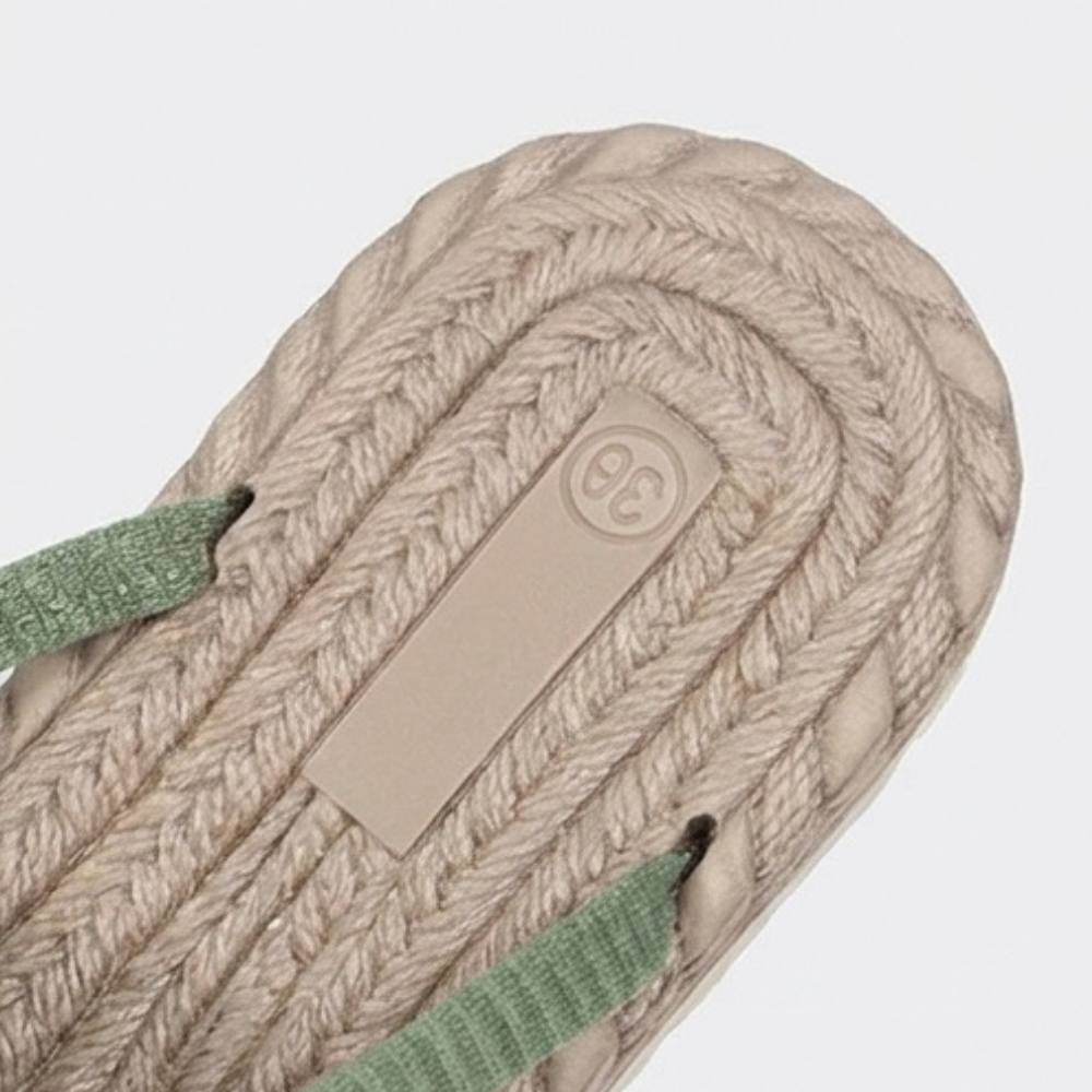 Lunara – Soft Woven Summer Slide Sandals