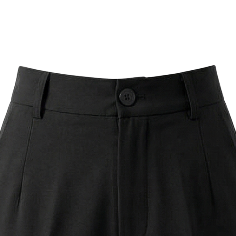 Elara – Women's High-Waisted Wide-Leg Suit Trousers