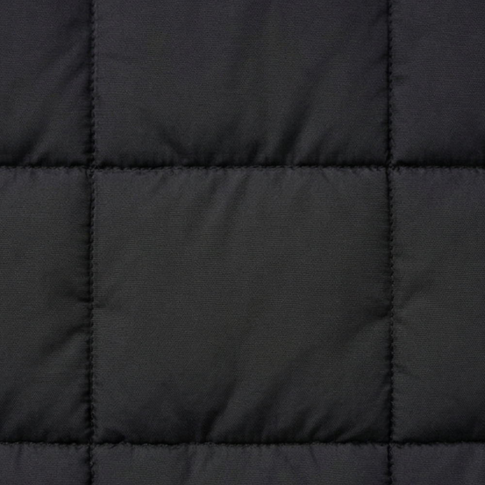 Covara – Long Quilted Puffer Vest with Hood