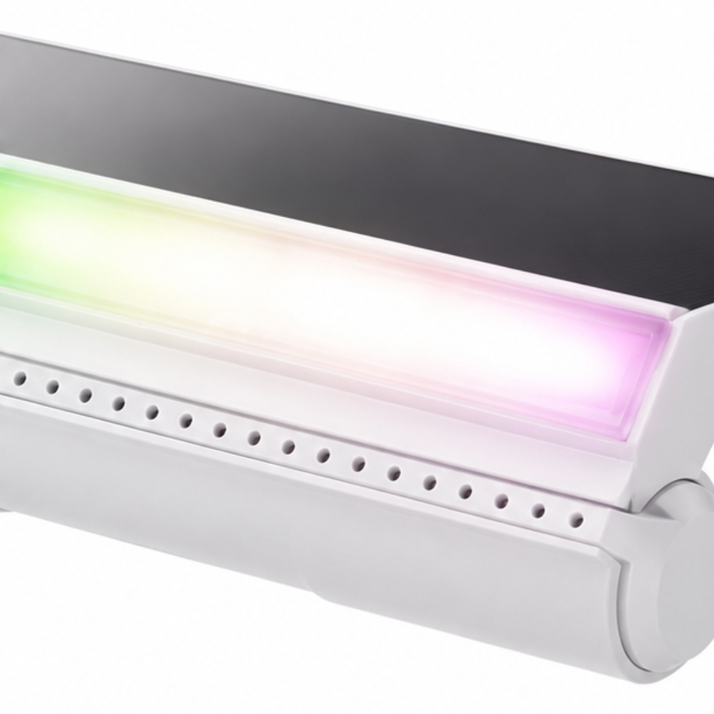 Lumiflow – Solar Pool Fountain with RGB Color Lights and Dual Spray