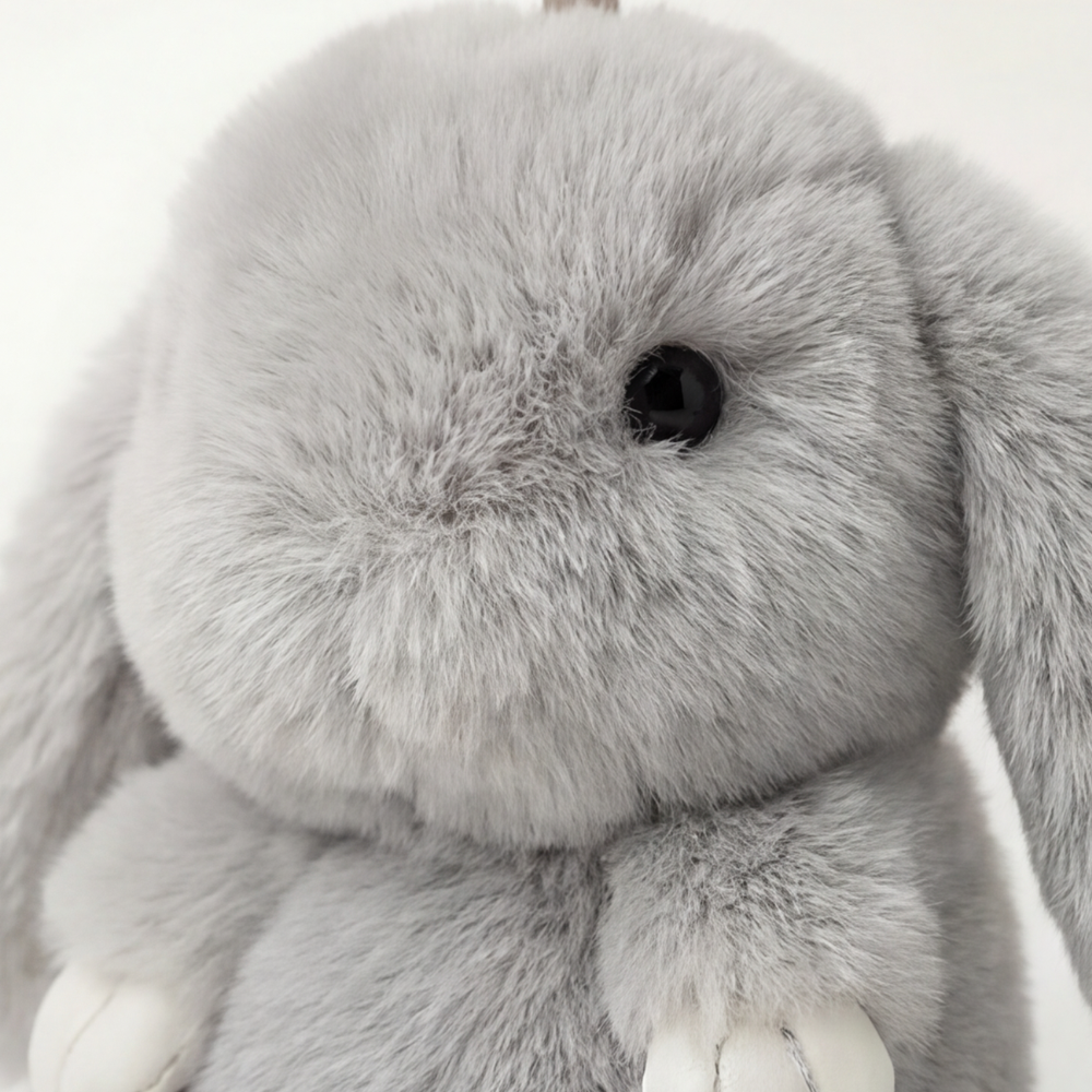 Lulette Fluffy Bunny Bag Charm
