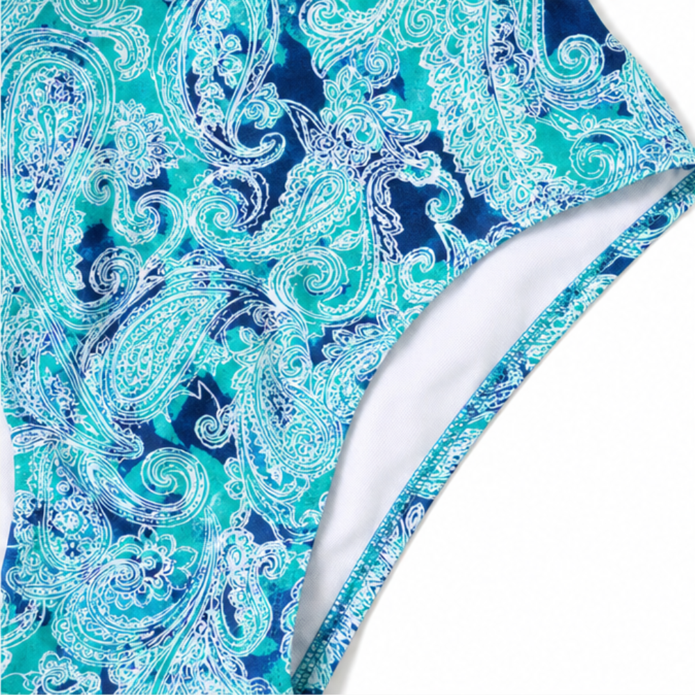 Coralene – Tummy Control Twist Front One Piece Swimsuit