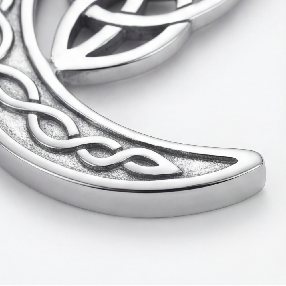 Lunara Celtic Moon Protection Pendant