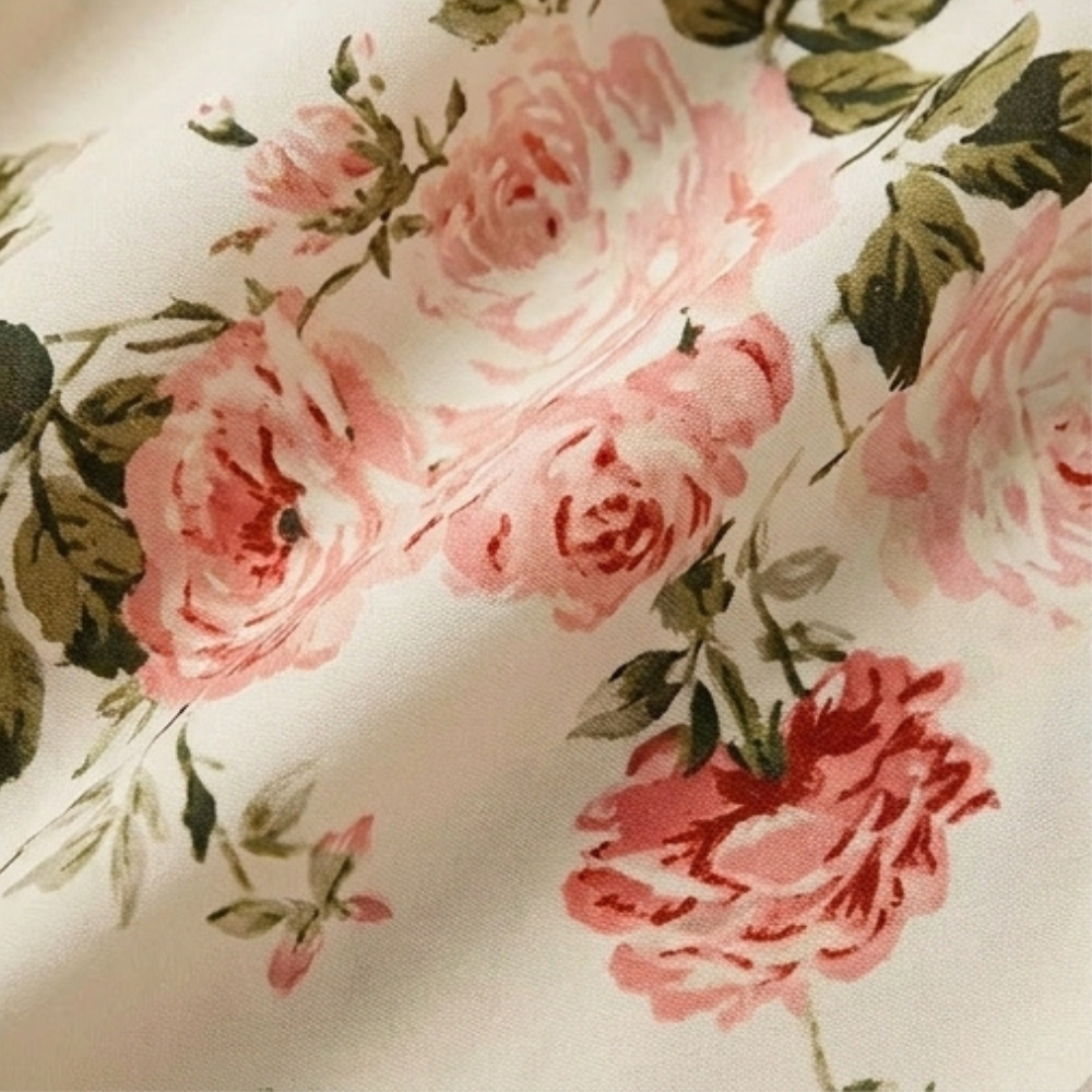 Florenza – Women's Smocked Floral Midi Dress