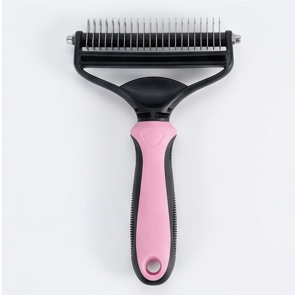 Furmela – Double-Sided Dematting Brush for Shedding Dogs