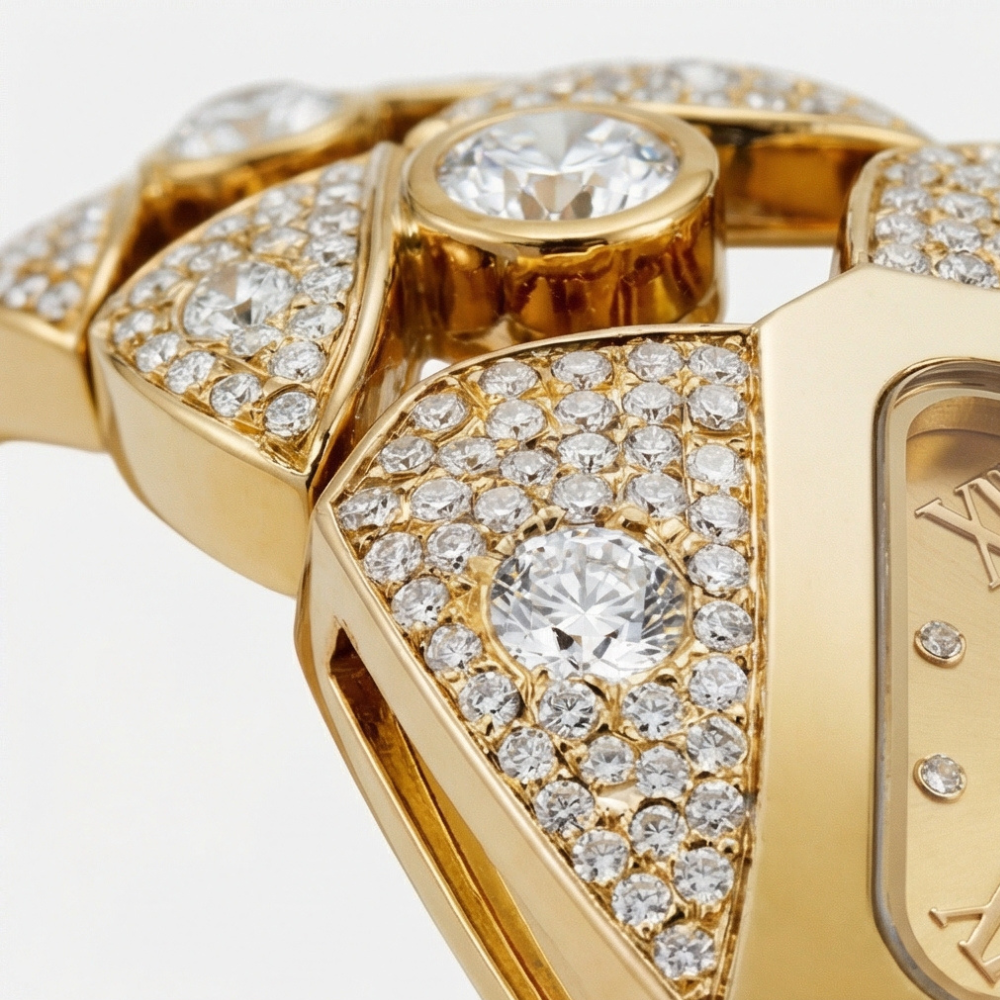 Lumivra – Sparkling Rhinestone Vintage Watch