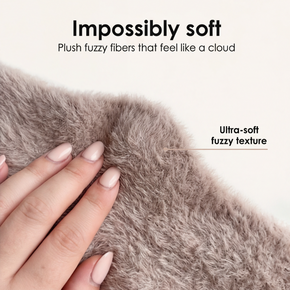 Cozymoo – Fuzzy Highland Cow Socks