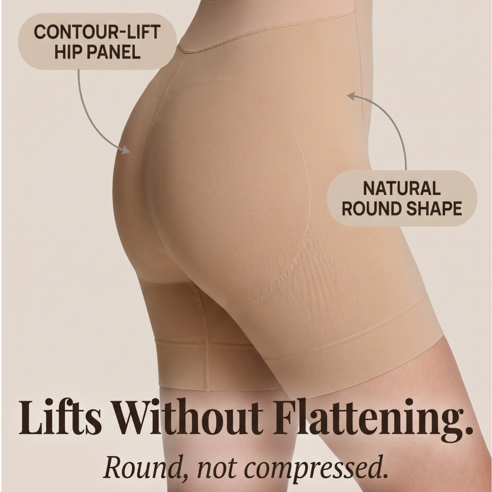 EasySlide – Sculpting Bodysuit with Pull-Away Panel