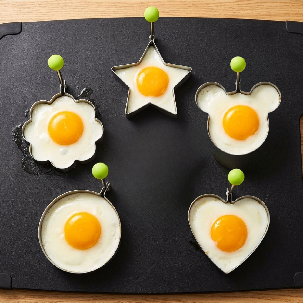 Crackle – Fun Shape Egg and Pancake Molds