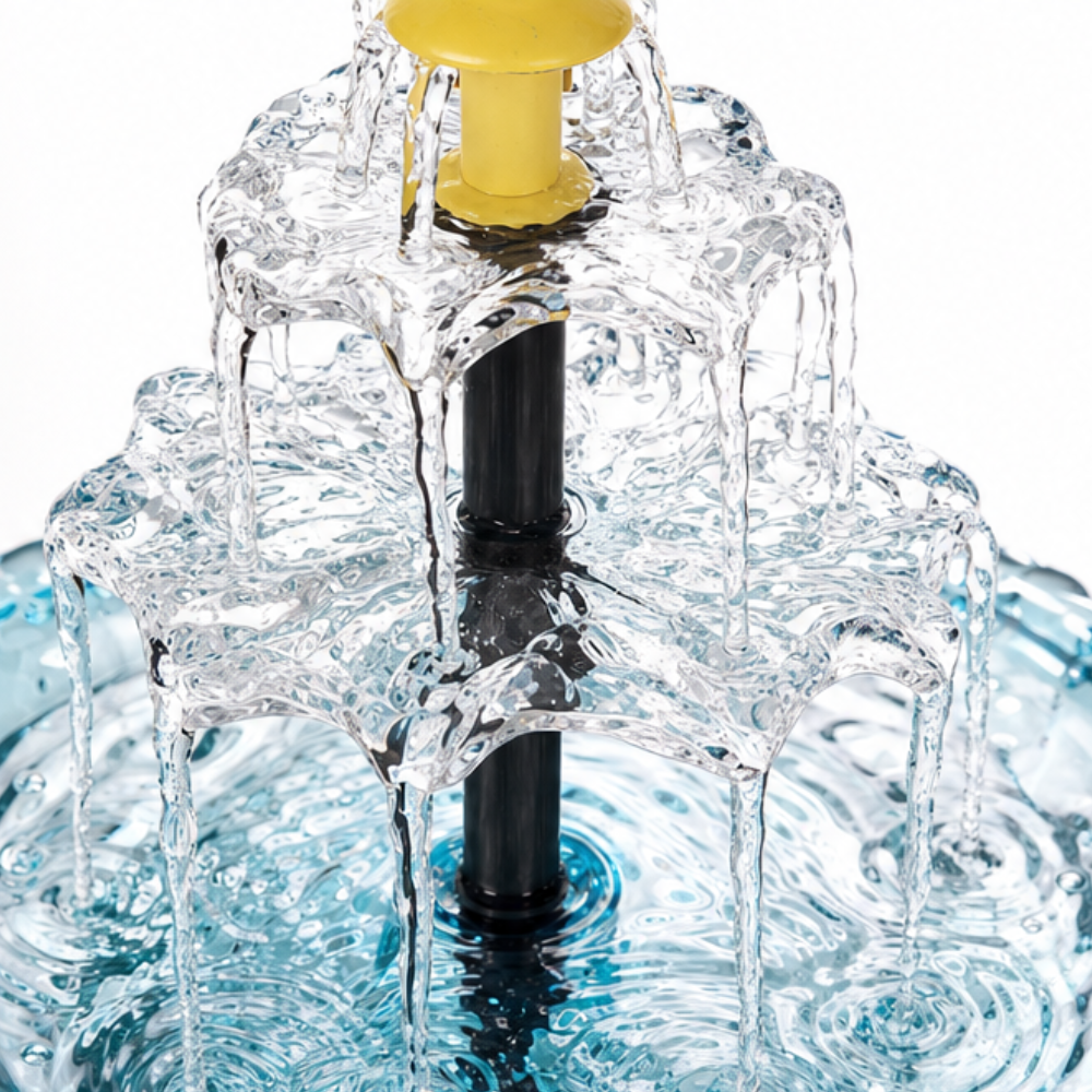 Avelora – Solar Hanging Bird Bath Fountain with Two-Tier Cascade