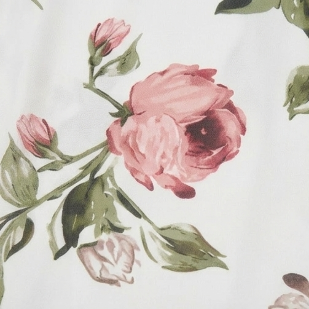 Floressa – Women's Floral Chiffon Midi Dress