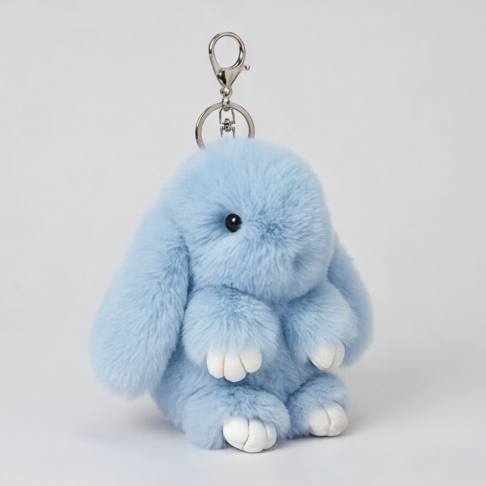 Lulette Fluffy Bunny Bag Charm