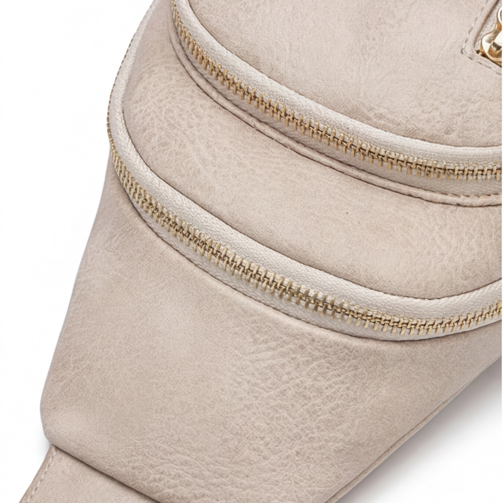 Carvia – Women’s Multi Pocket Crossbody Sling Bag