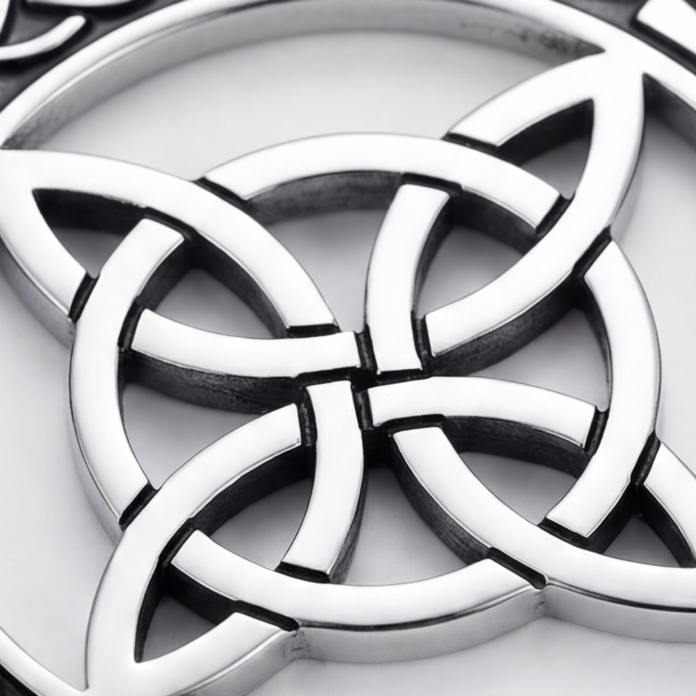 Lunara Celtic Moon Protection Pendant