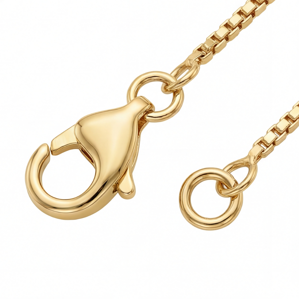 Elowen – Crystal Celtic Knot Necklace