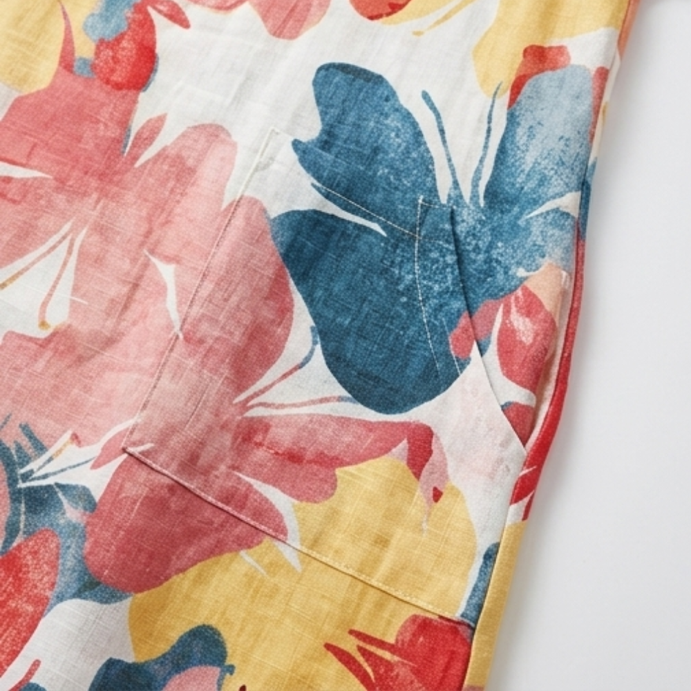 Florella – Watercolor Floral Summer Dress