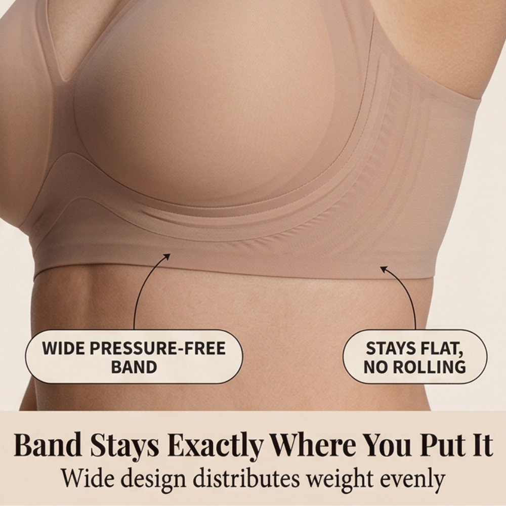 Airella – Women's Wireless Deep V Supportive Bra