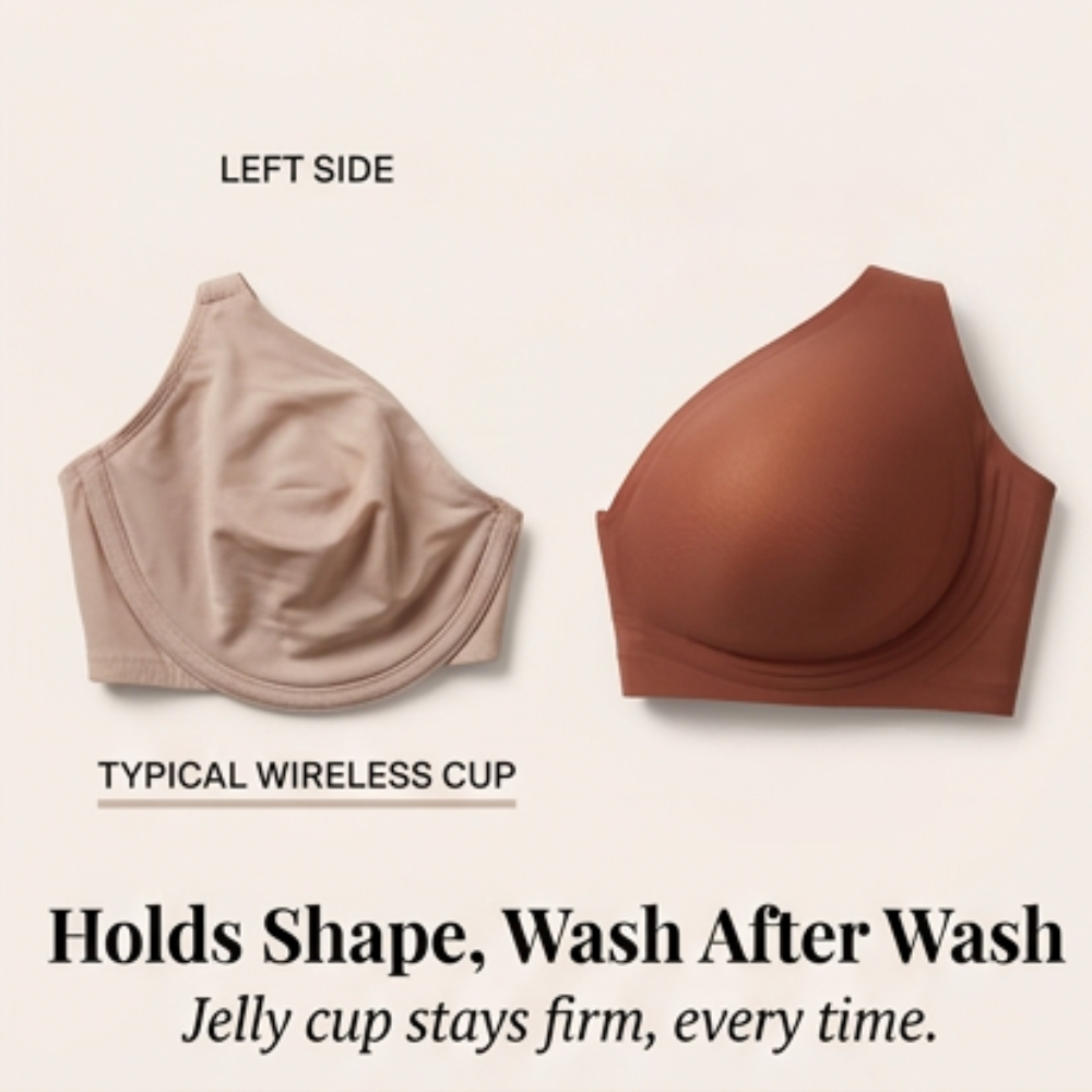 Comforel – Women's Wireless Deep-V Support Bra