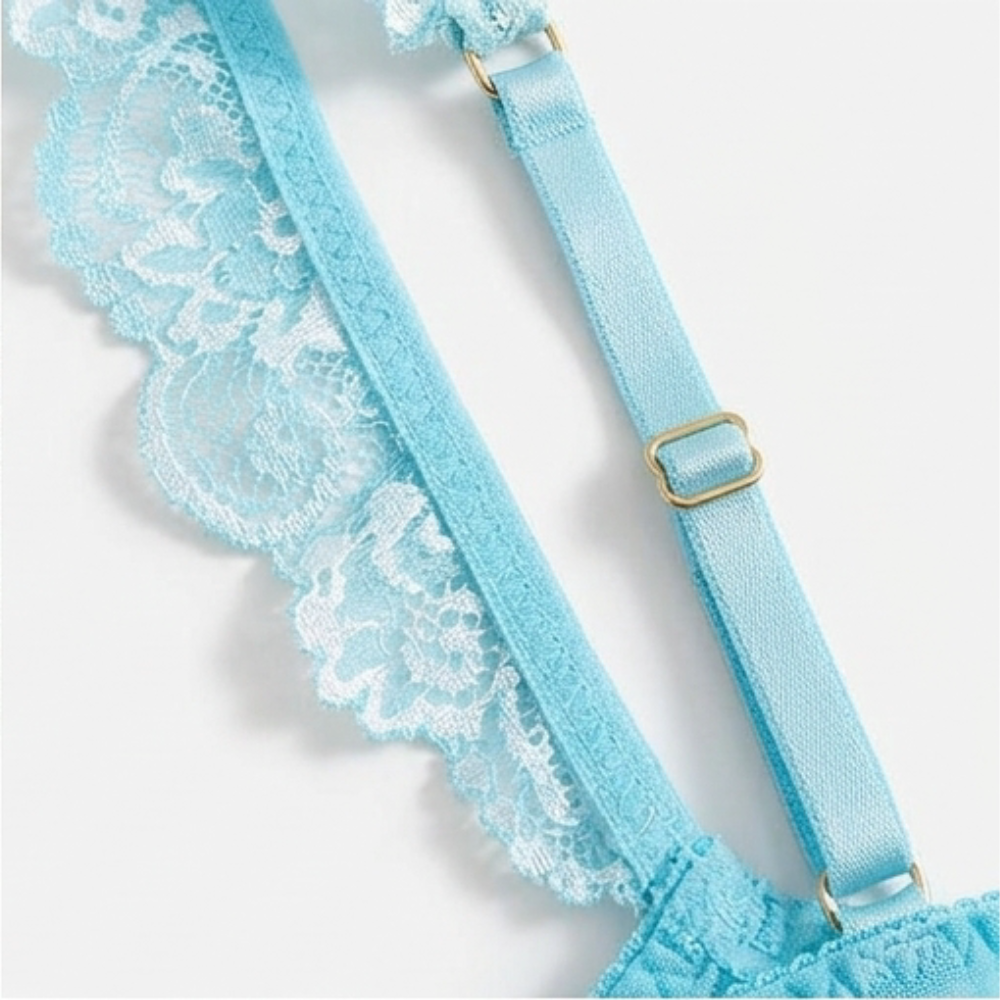 Lunaveil – Women's Floral Lace Bra and Panty Set
