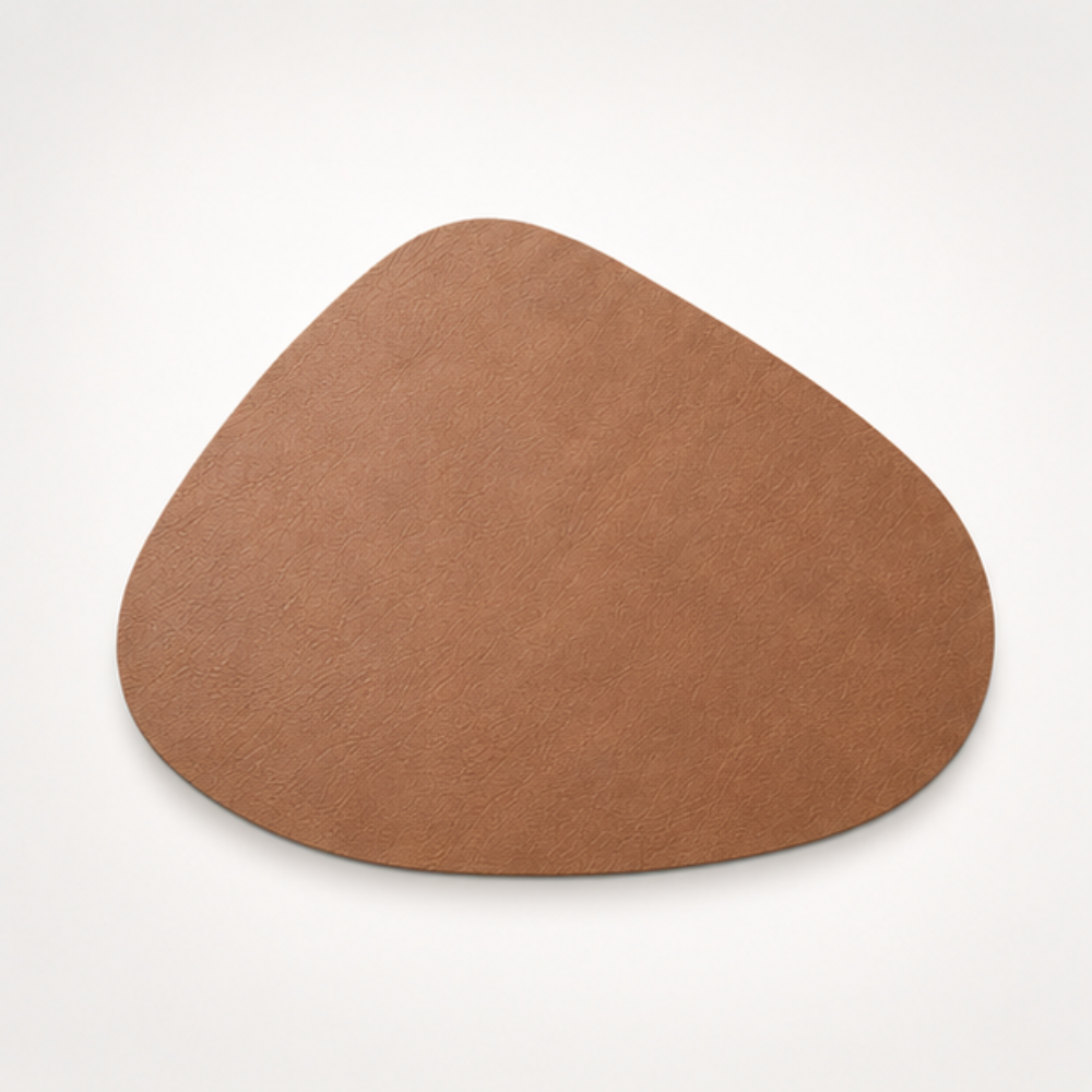 Dropelle – Reversible Water-Drop PU Leather Placemats (6-pack)