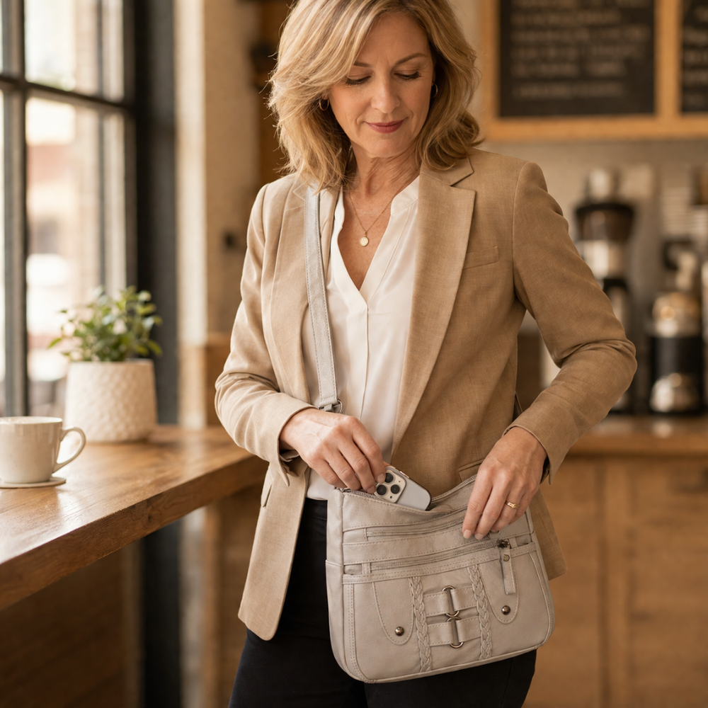 Avella – Soft Leather Crossbody Bag
