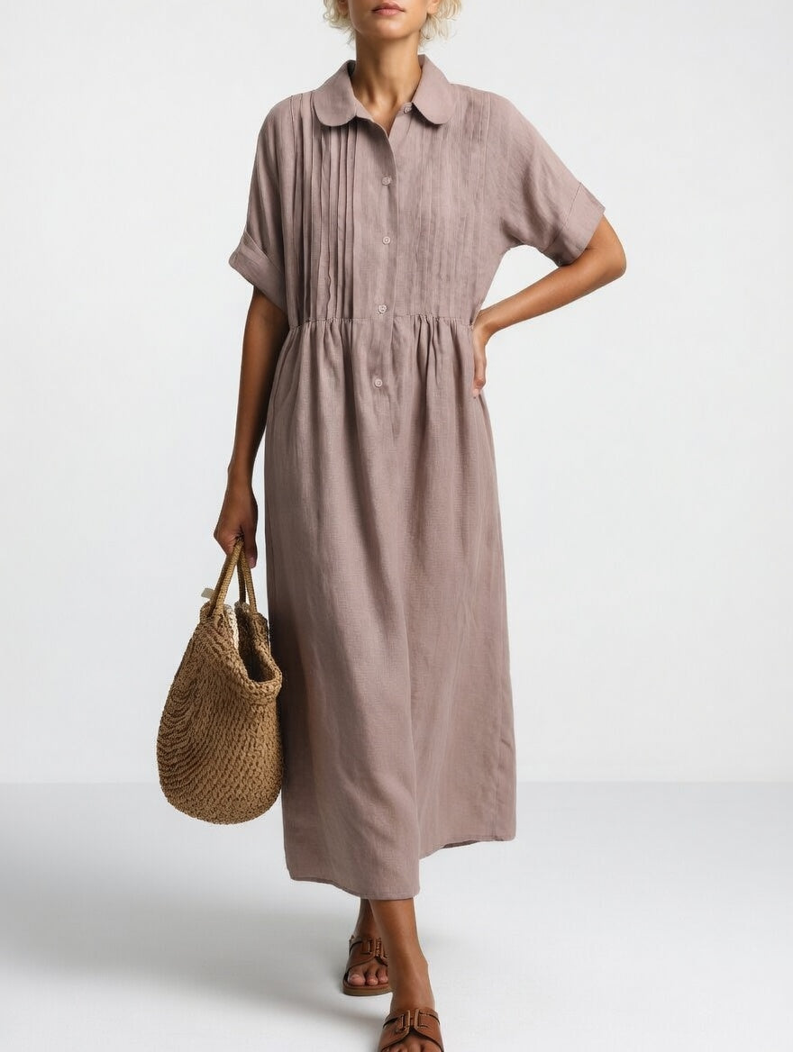 Lysandra™ - Breezy Summer Shirt Dress