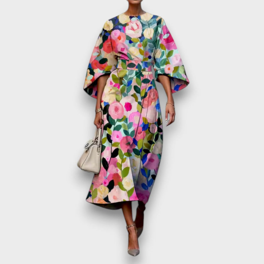 Eden - Elegant Floral Dress