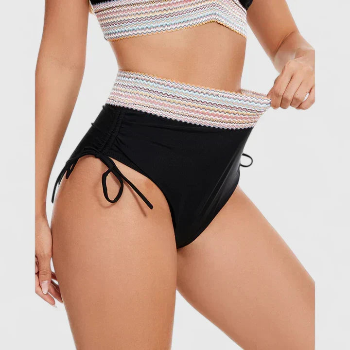 Penelope | Women’s High-Waisted Bikini Swimsuit Set