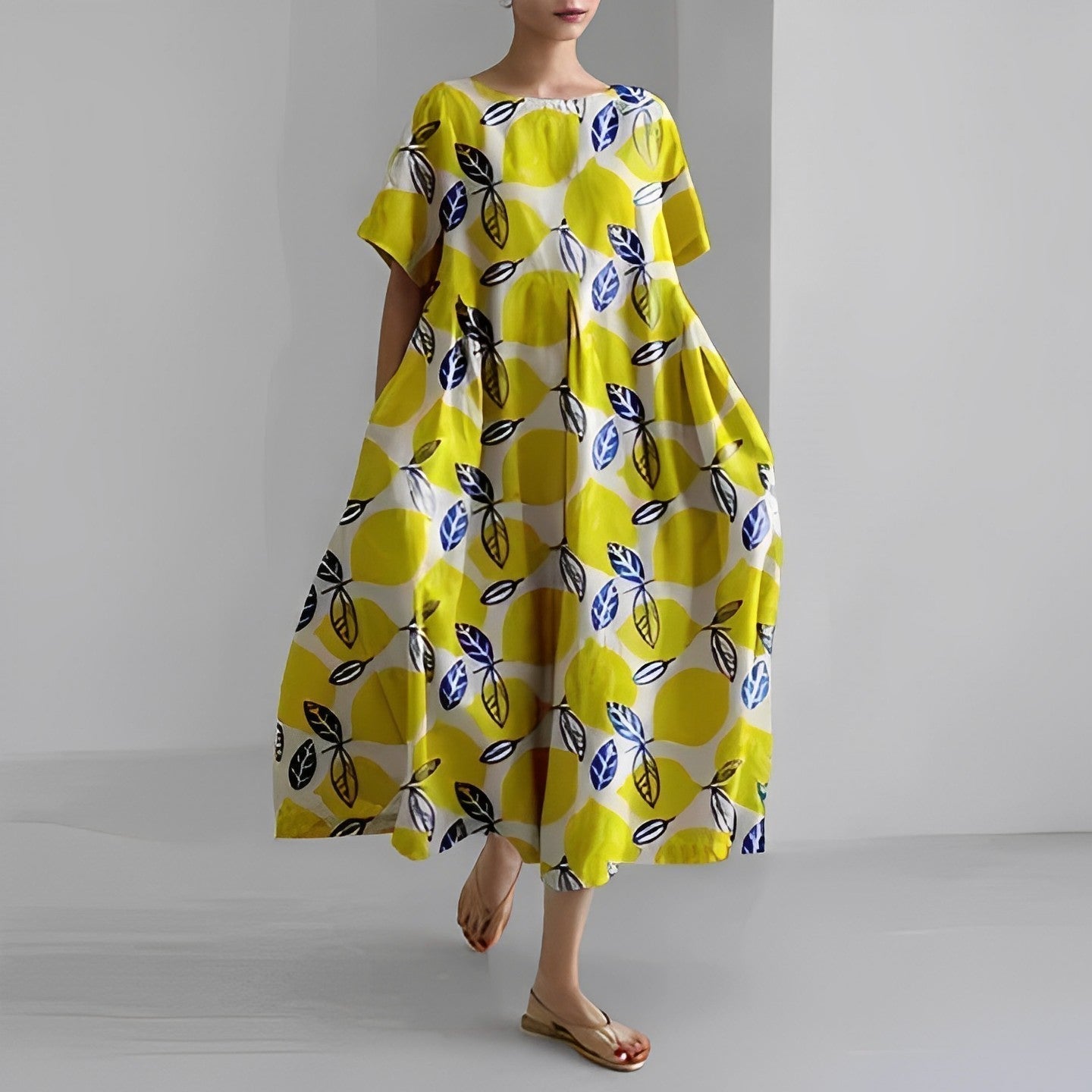 Adelia - Bohemian Floral Dress
