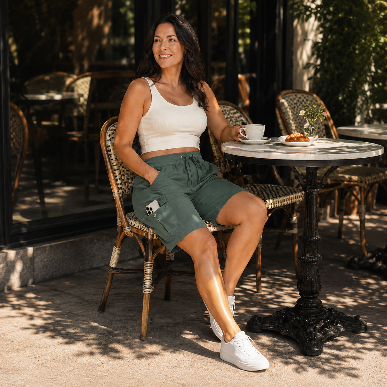 Breezora – Women's Quick-Dry Cargo Shorts