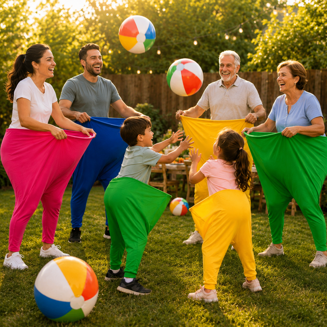 Gigglepants – Wearable Ball Catcher Pants Family Party Game