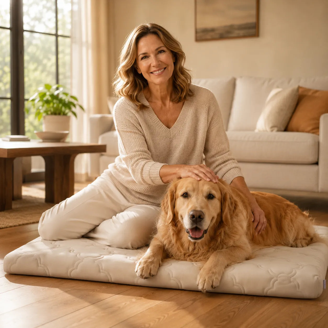 Coolava – Instant Cooling Pet Mat for Dogs and Cats, Scratch-Resistant