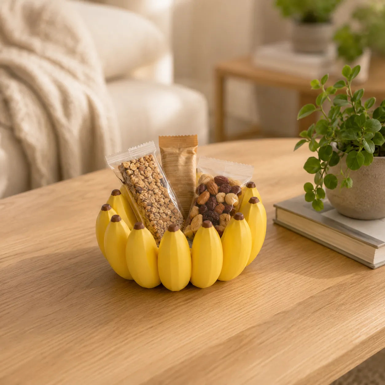 Frutera – Decorative Banana Fruit Bowl for Countertops