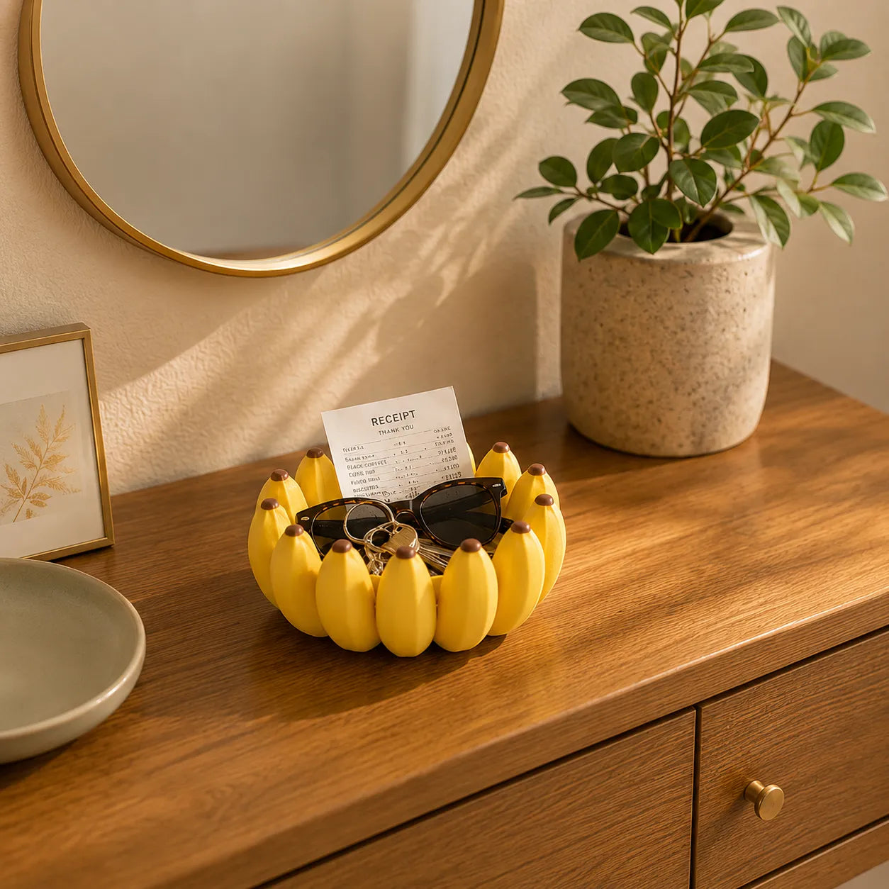 Frutera – Decorative Banana Fruit Bowl for Countertops