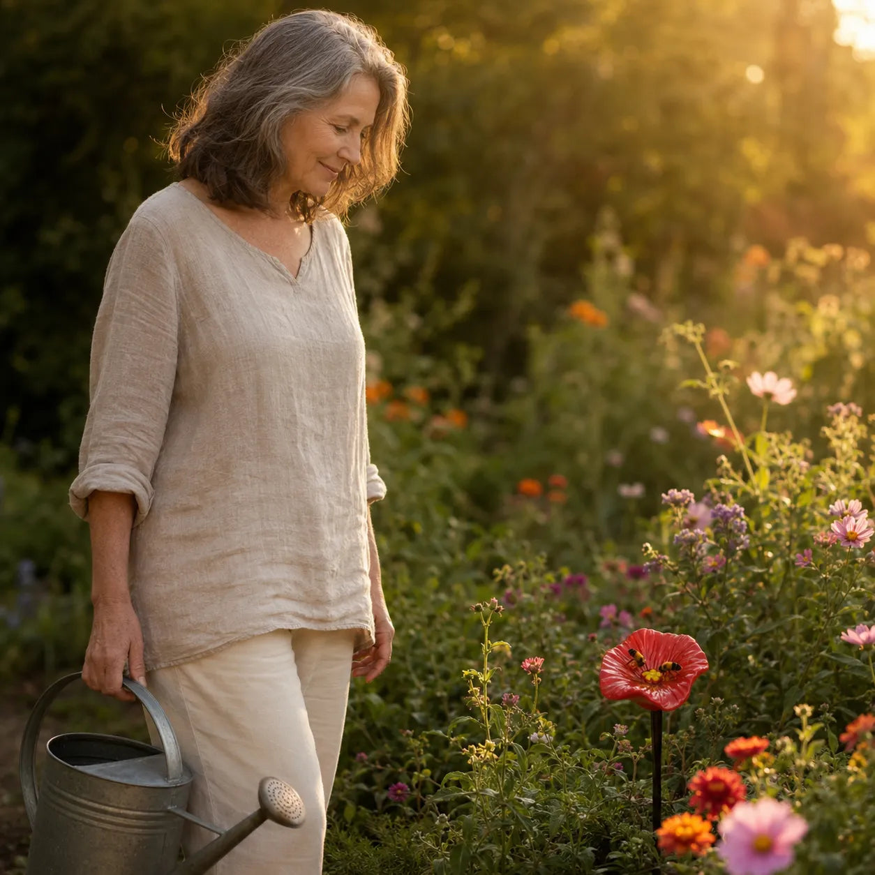 Helgara – Flower Bee & Bird Water Bowls