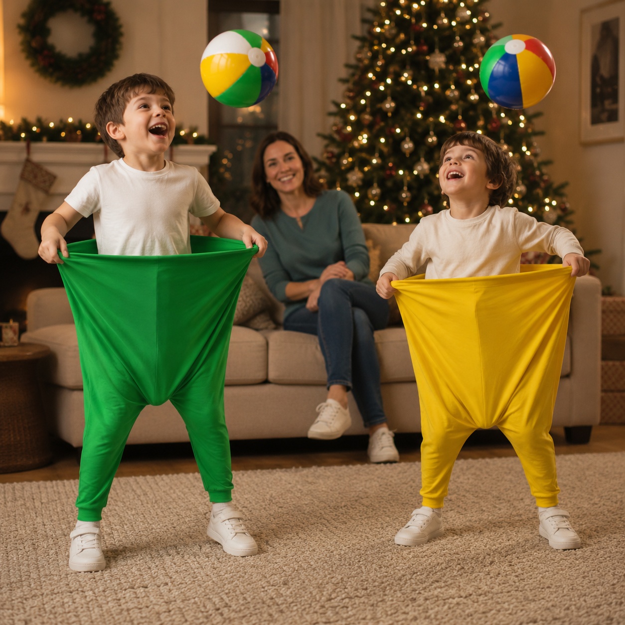 Gigglepants – Wearable Ball Catcher Pants Family Party Game