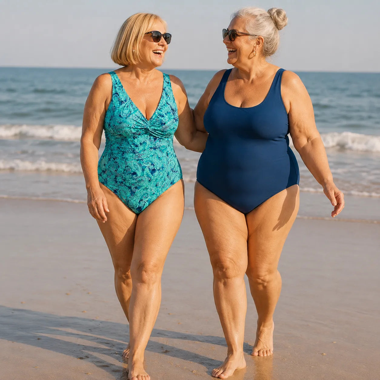 Coralene – Tummy Control Twist Front One Piece Swimsuit