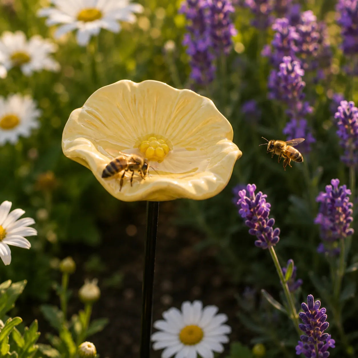 Helgara – Flower Bee & Bird Water Bowls