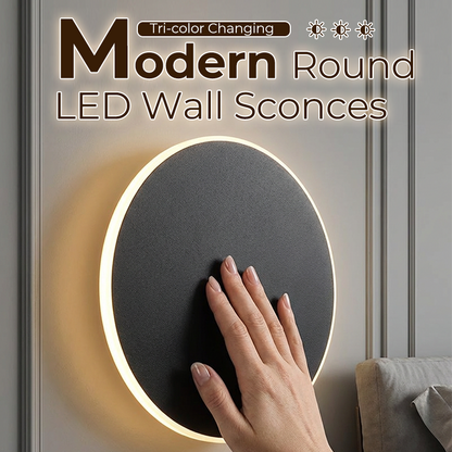 Lunaro – Eclipse Backlit LED Wall Sconce